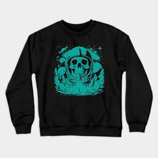 Skull to The Moon Crewneck Sweatshirt